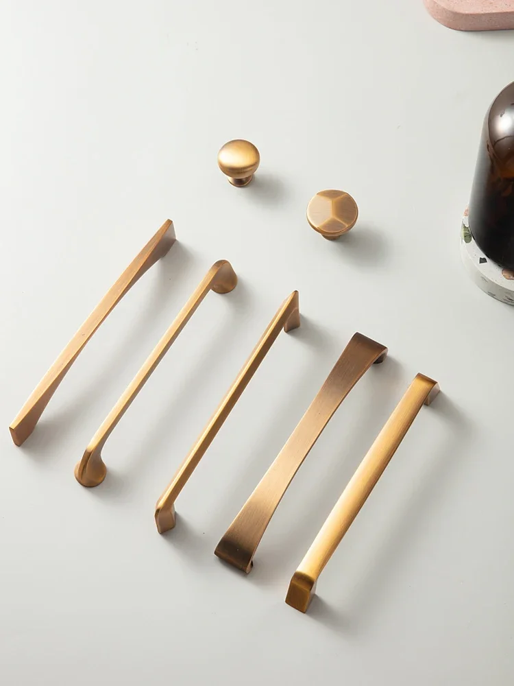 Furniture Hardware High End - Boutons de tiroir en Bronze jaune