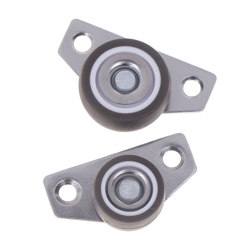Furniture Hardware Lowes - Roulettes en caoutchouc silencieuses, 1/4 pièces,