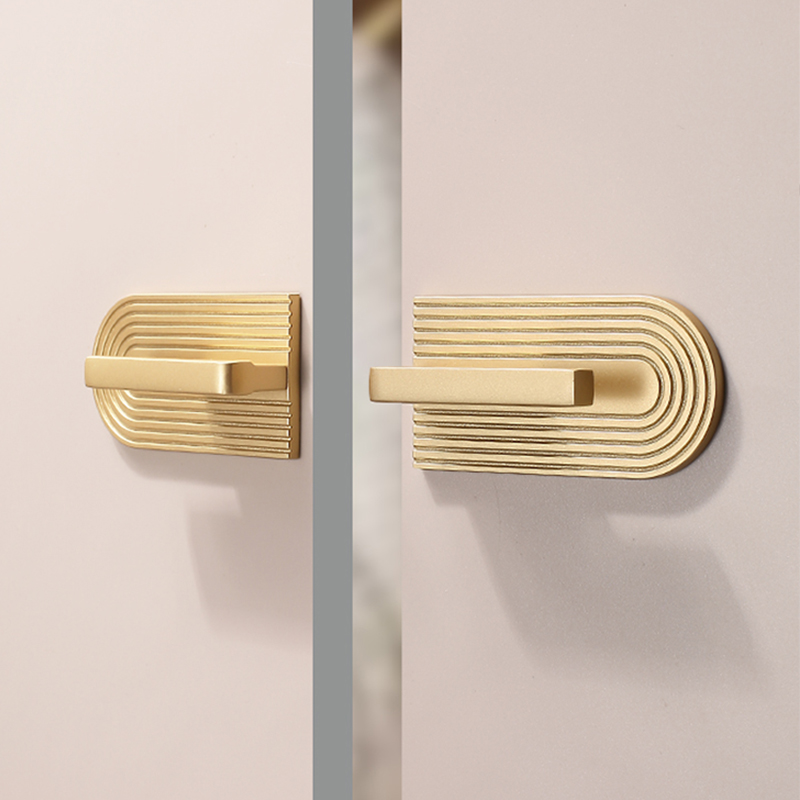 Furniture Hardware High End - Poignées de porte d'armoire en or,