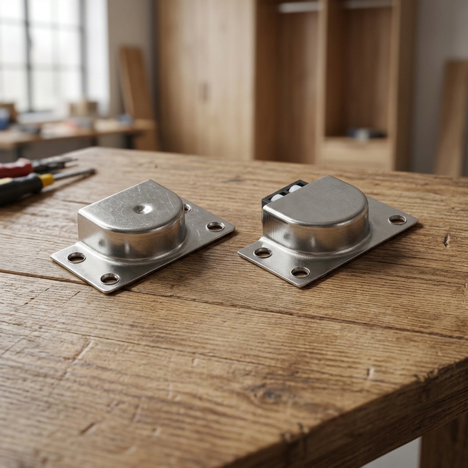 Furniture Hardware Brands - Roulettes de porte en métal pour