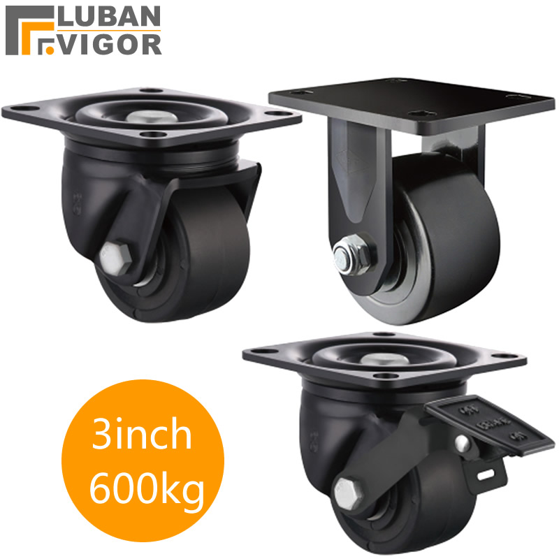 Furniture Hardware Lowes - Roulettes basses portantes de 600KG, 3