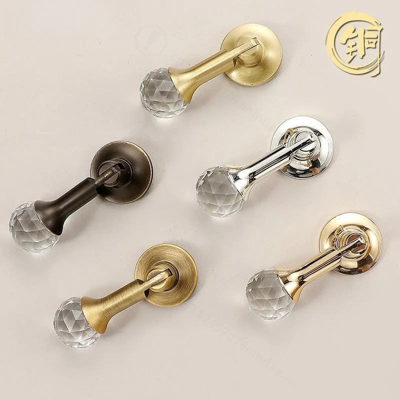 Furniture Hardware High End - Poignée de porte d'armoire en cristal
