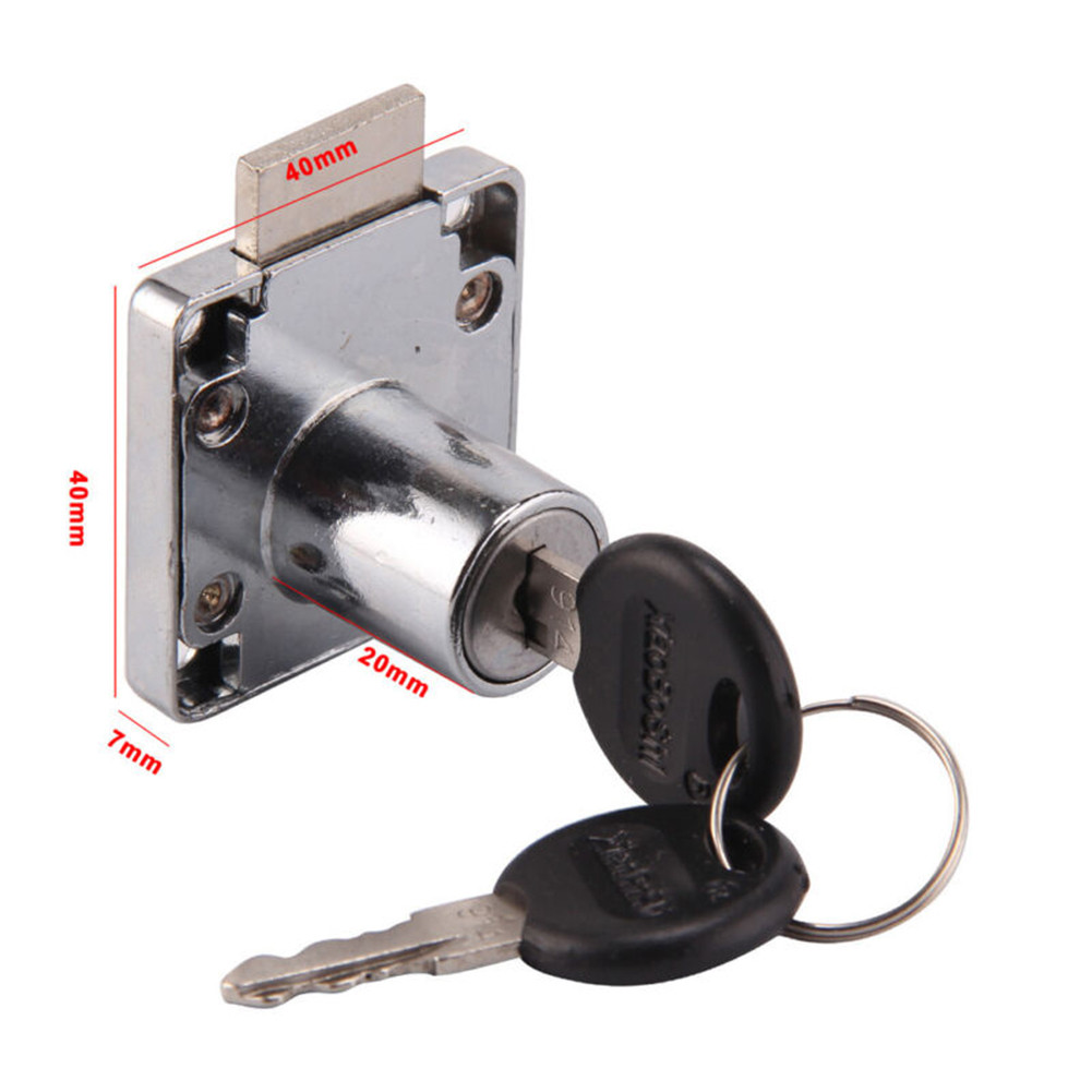 2 serrures pour armoire, 4 clé - Furniture Hardware Brands avis et prix