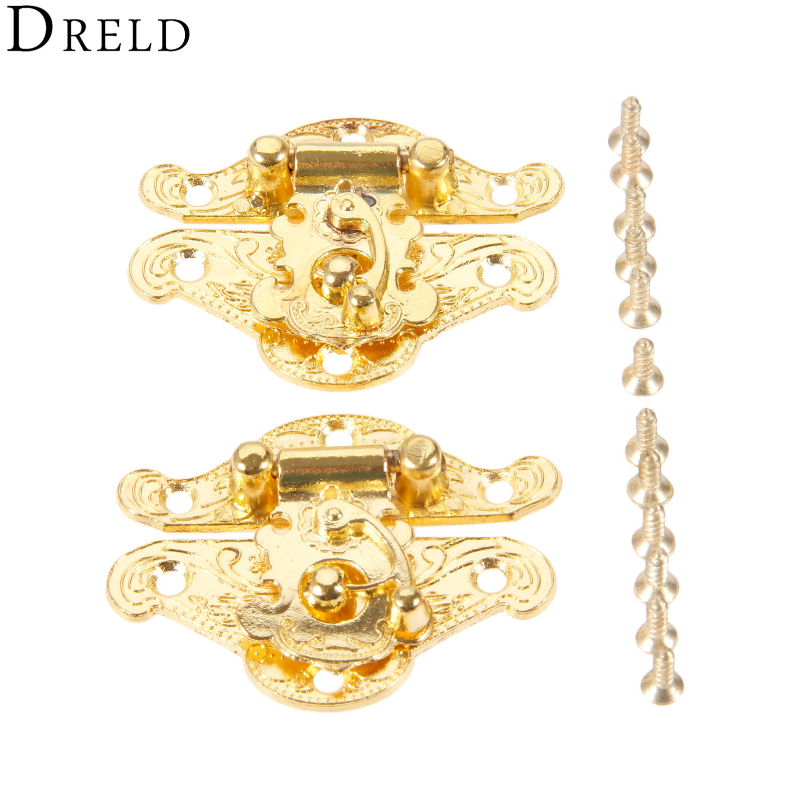 DRELD-Loquets dorés antiques p - Furniture Hardware Bolts avis et prix