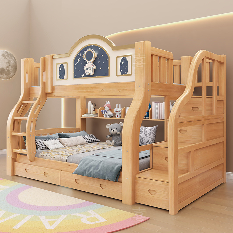 Lit superposé en bois massif,  - Furniture Hardware Lowes avis et prix