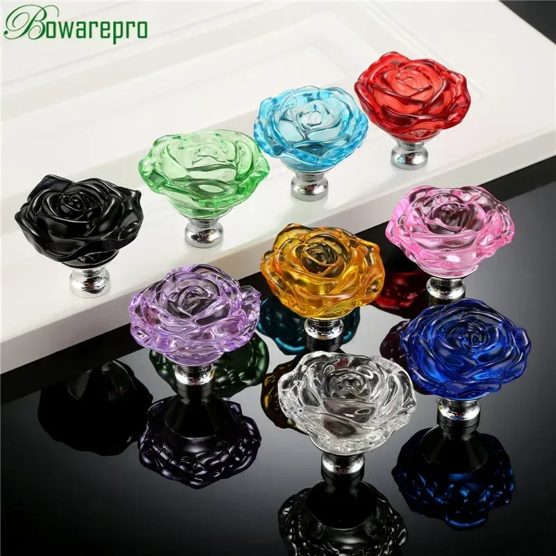 Bowarepro 50MM cristal Rose ve - Furniture Hardware Bolts avis et prix