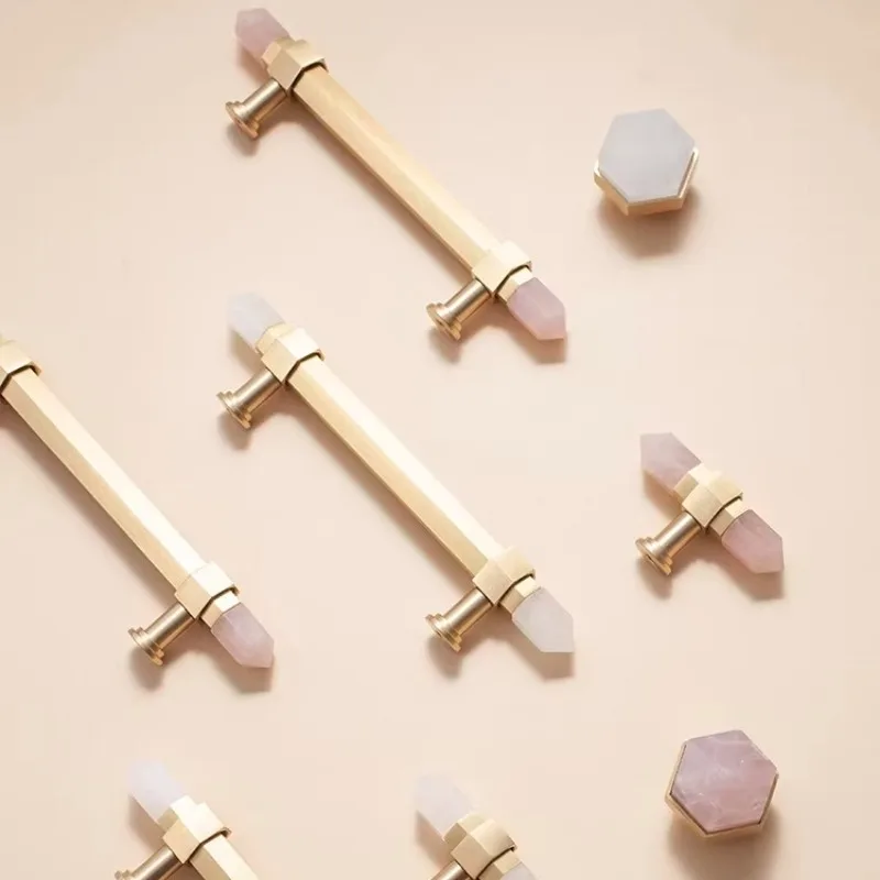 Poignée hexagonale en cristal  - Furniture Hardware High End avis et prix
