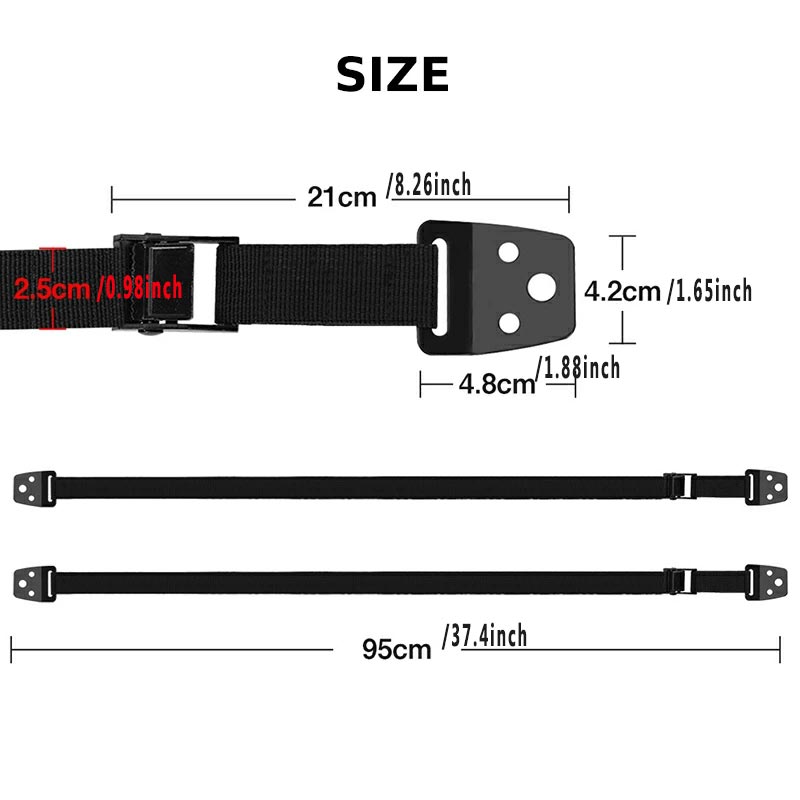Paquet de 2 sangles de sécurit - Furniture Hardware Bolts avis et prix