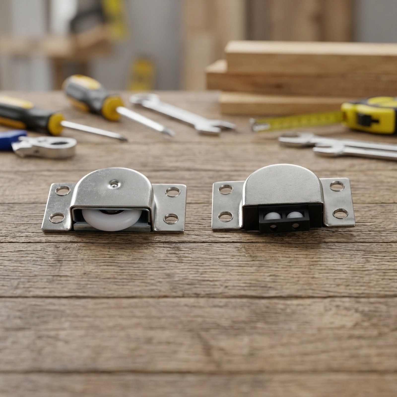 Roulettes de porte en métal po - Furniture Hardware Brands avis et prix